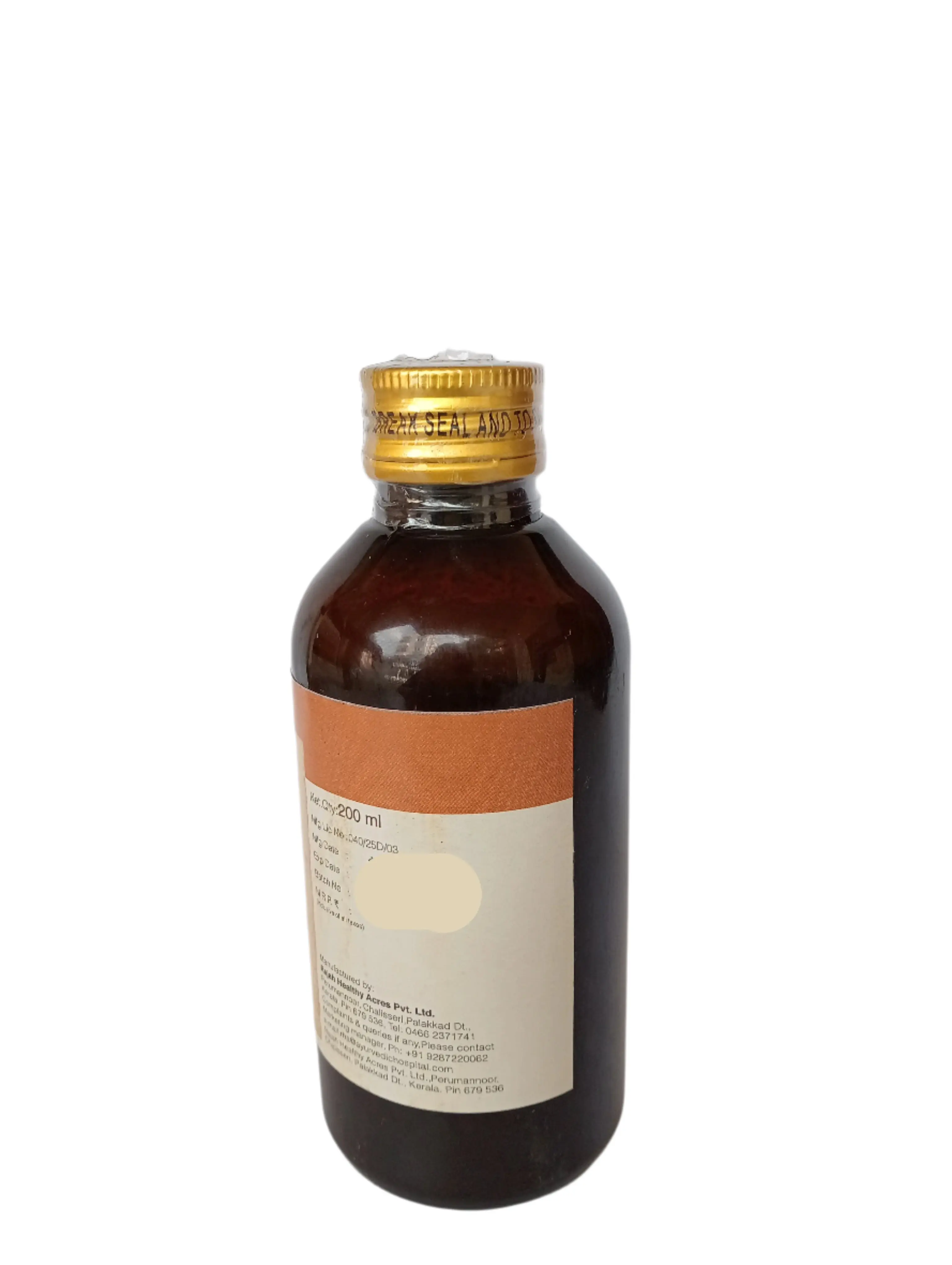 BHARNGYADI KASHYAM  - 200ML -  RAJAH AYURVEDA - Image 4