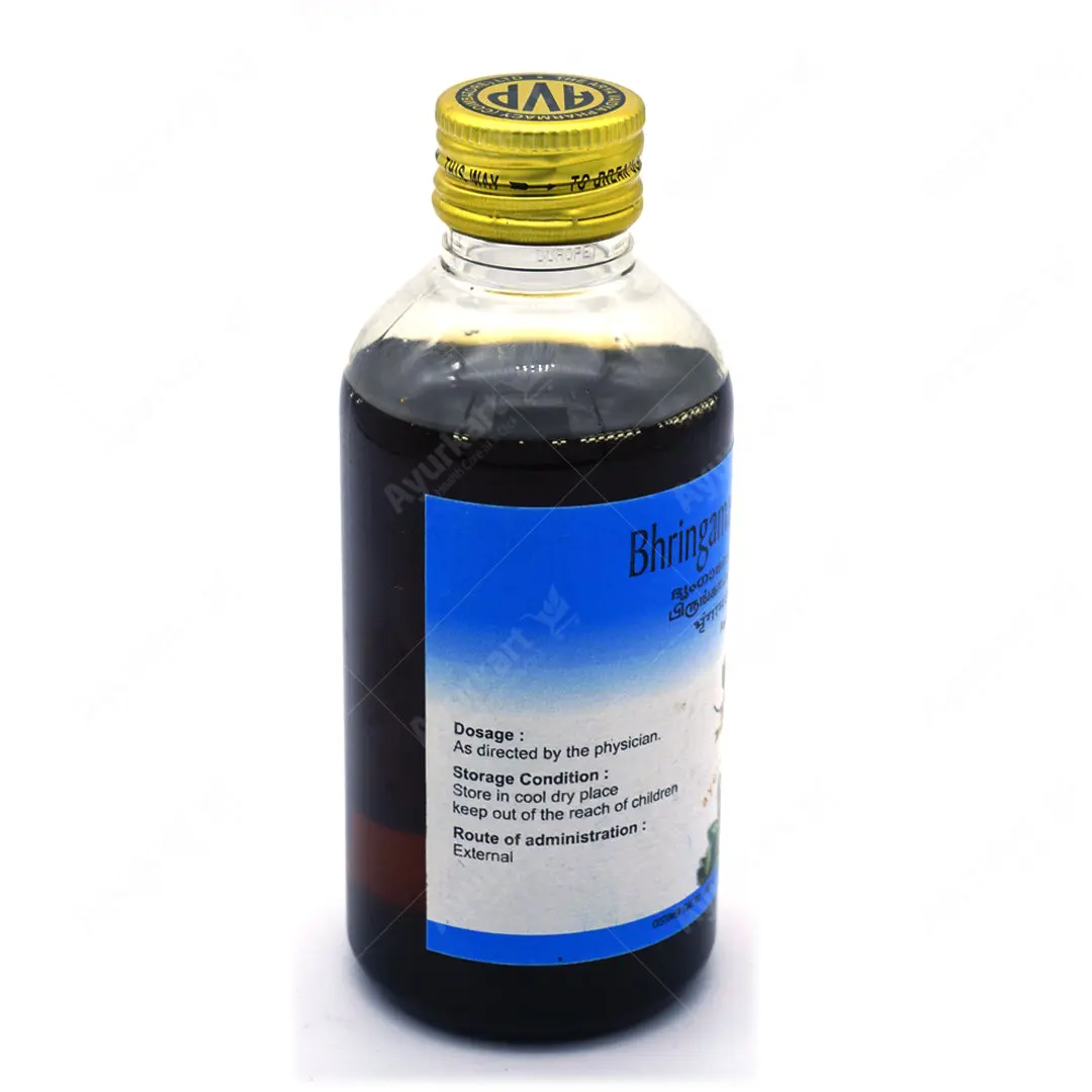 Bhringamalakadi Thailam - (B) 200ML - AVP Ayurveda - Image 2