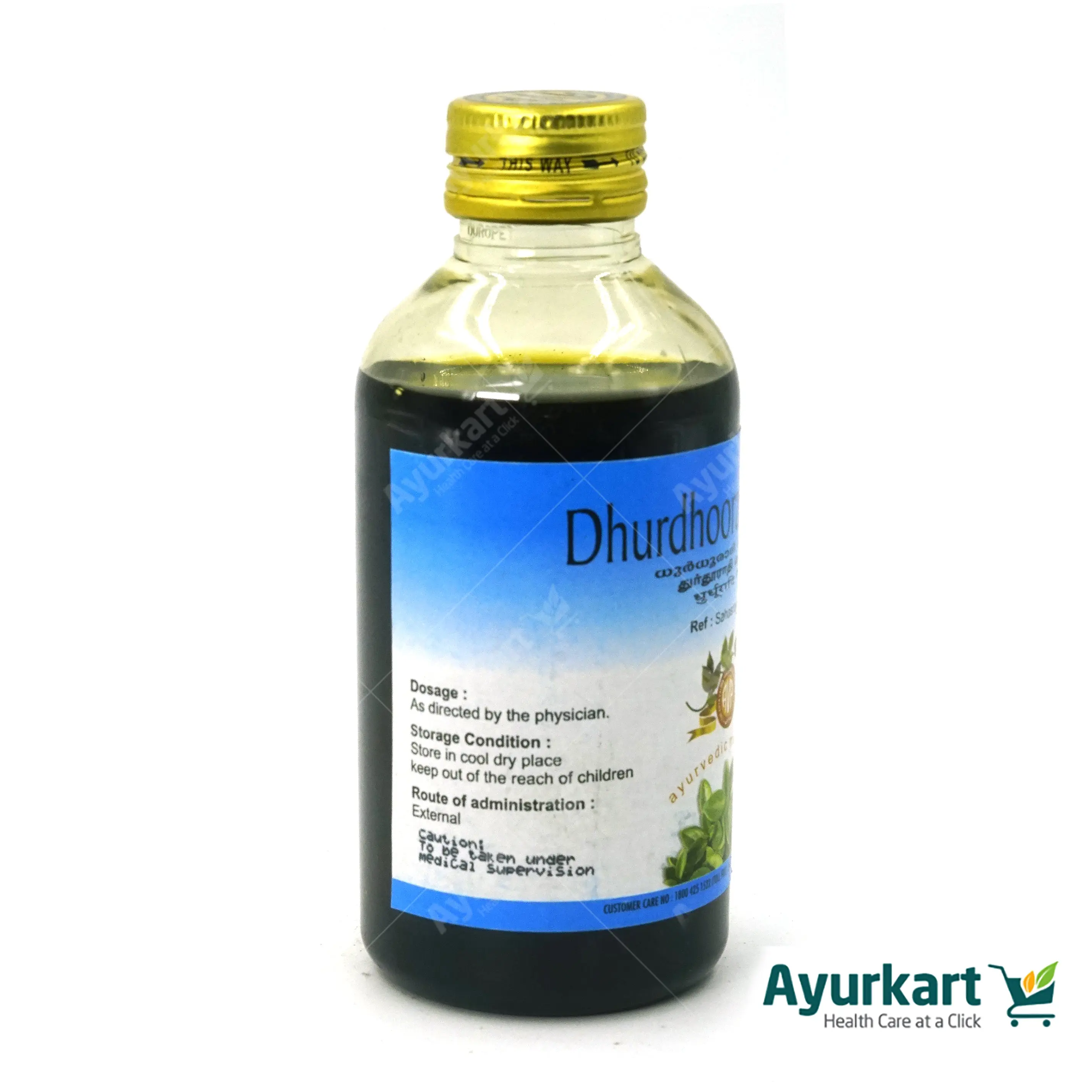 Dhurdhooradi Thailam 200ML - AVP Ayurveda - Image 2
