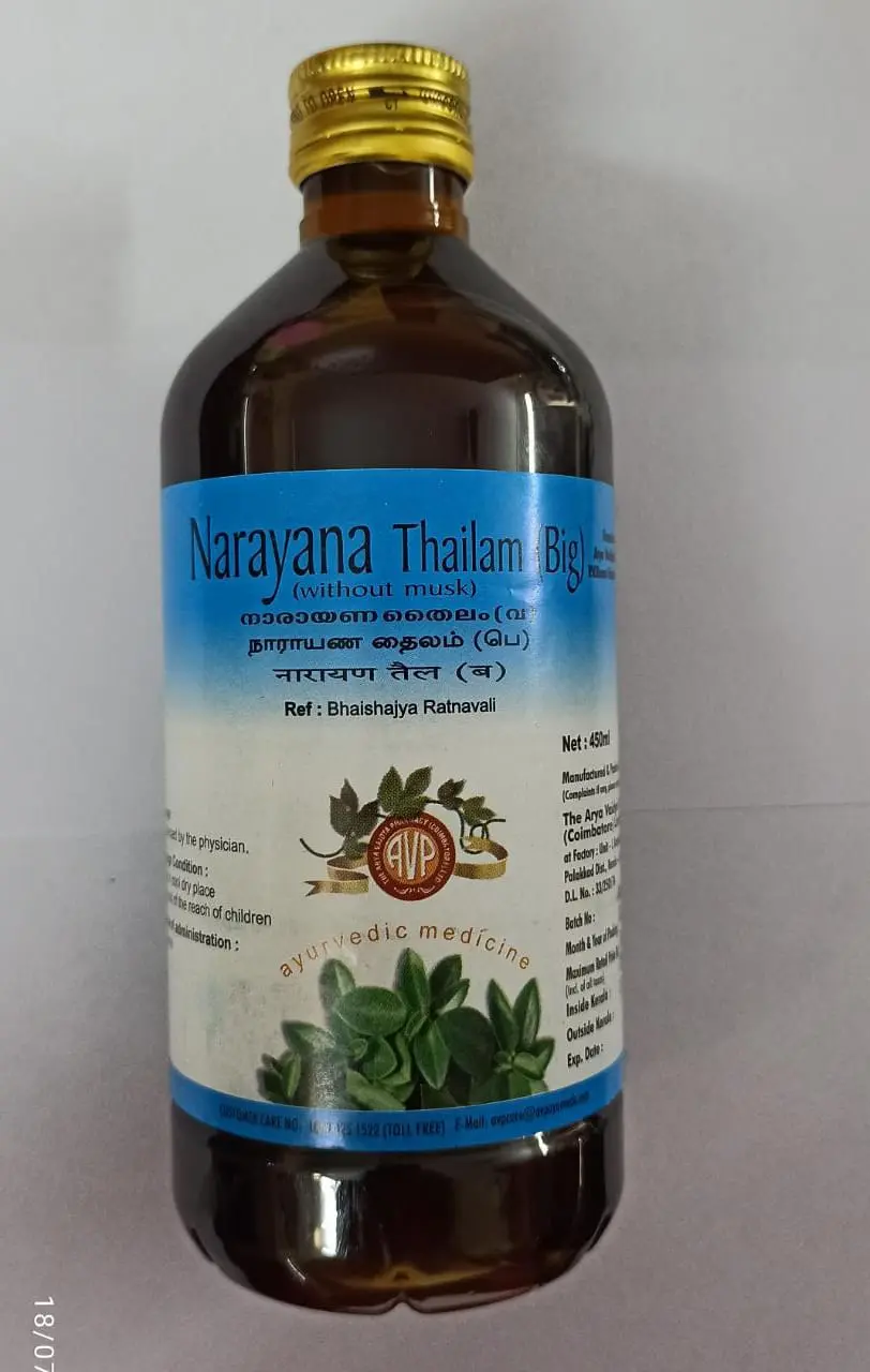 Narayana Thailam (B) - AVP Ayurveda - Image 2