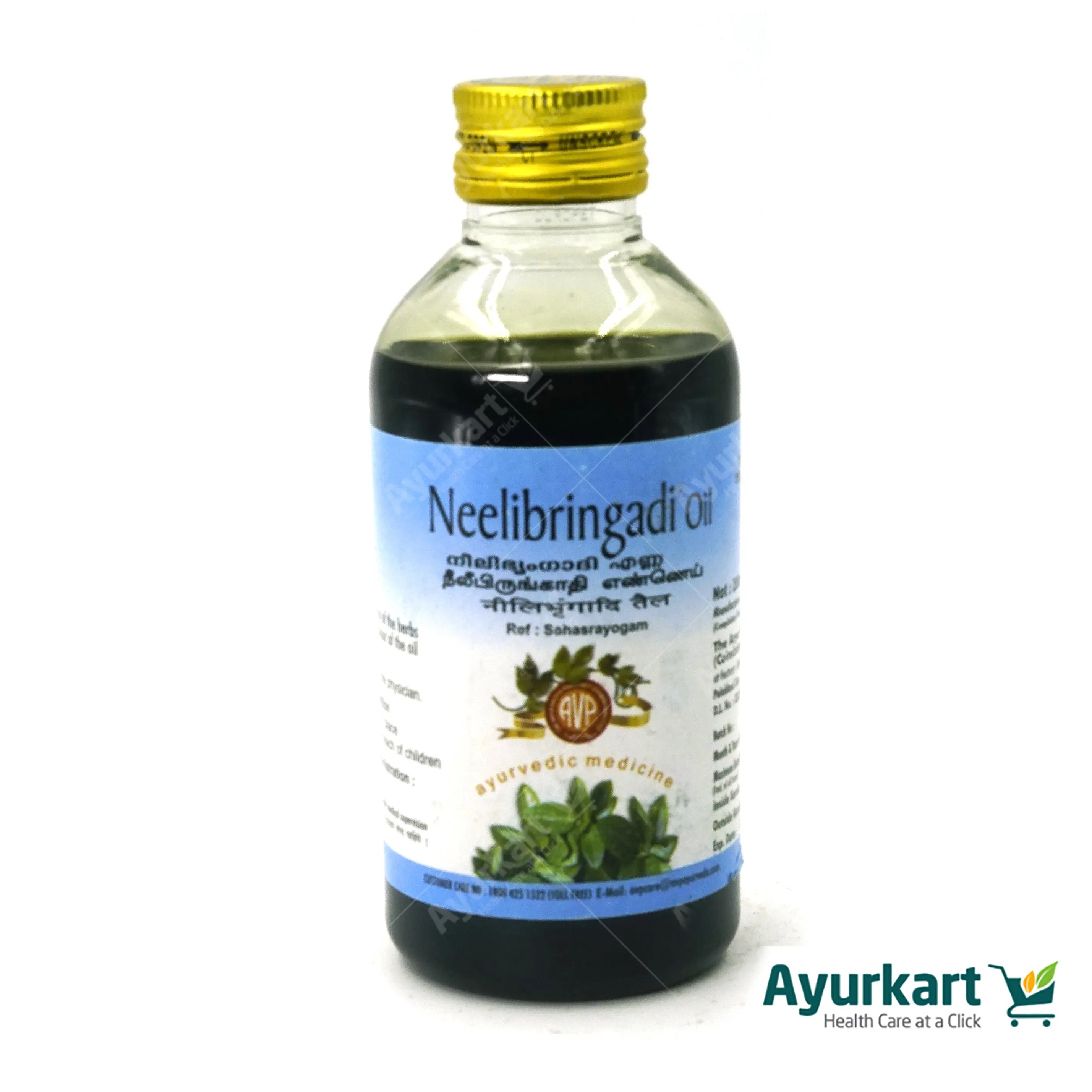 NEELIBRINGADI OIL-200ml - ARYA VAIDYA PHARMACY - Image 2