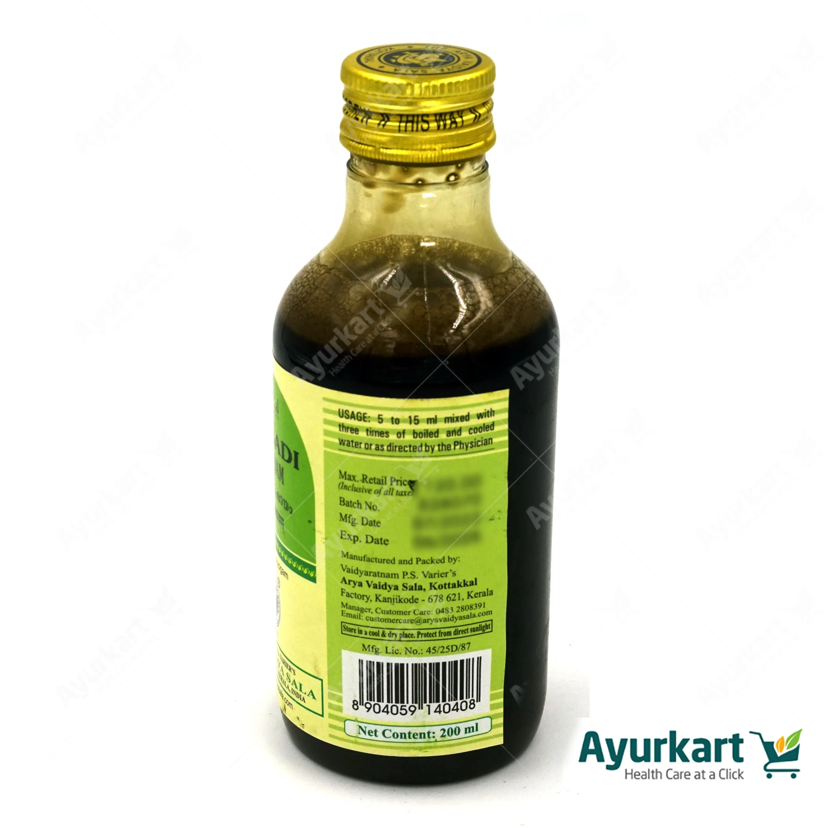 Nimbadi Kashayam - 200ML - Kottakkal - Image 4