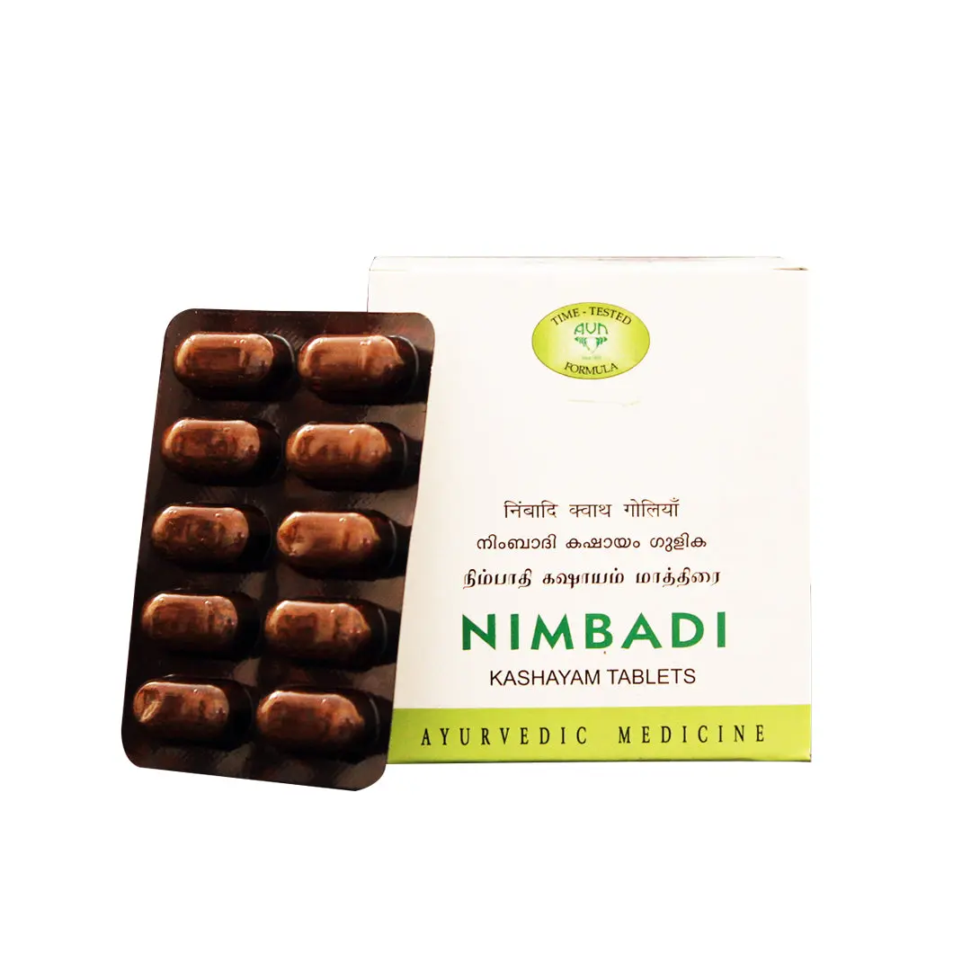 Nimbadi Kashayam Tablets - 120 Nos - AVN Arogya