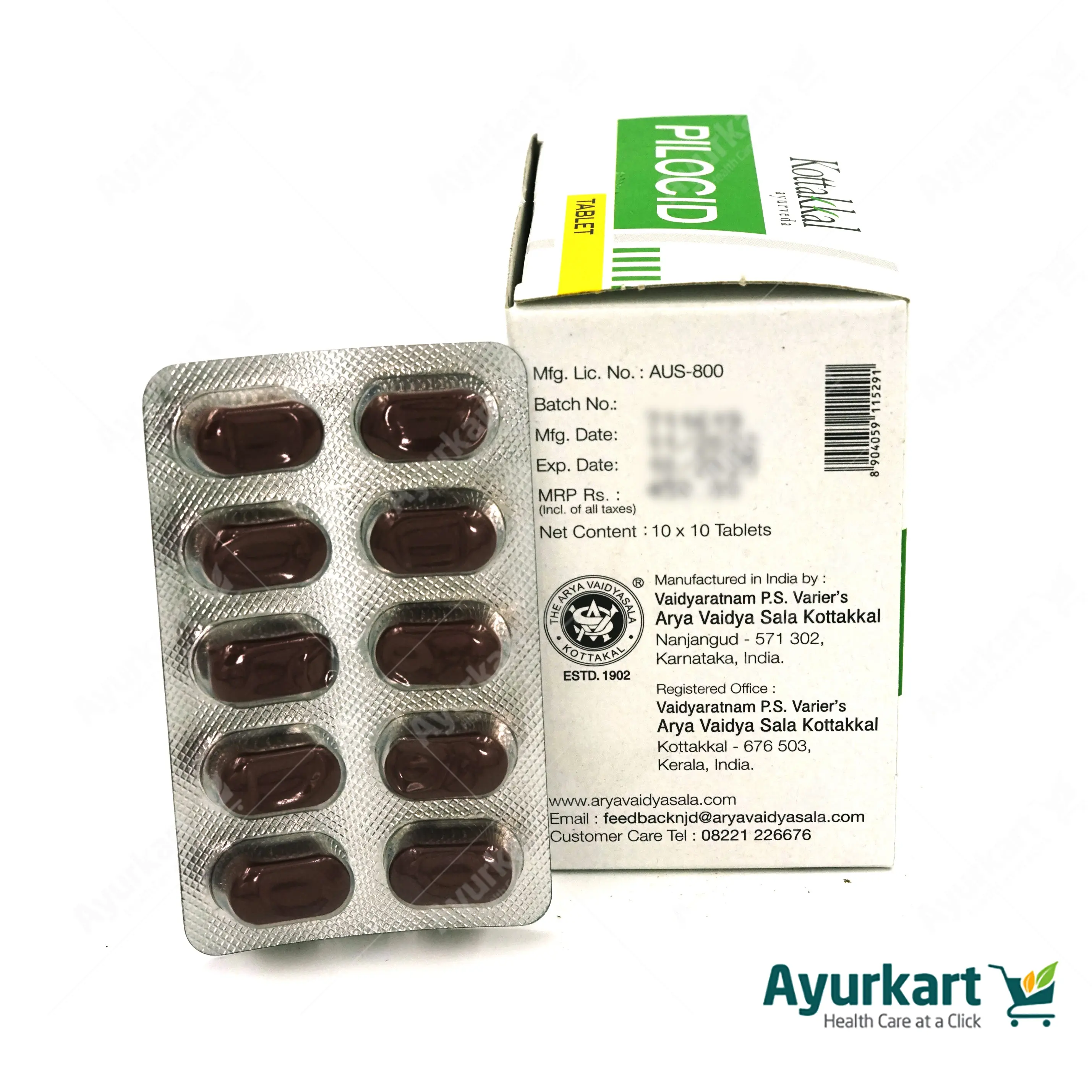 Pilocid Tablet - 100Nos - Kottakkal - Image 3