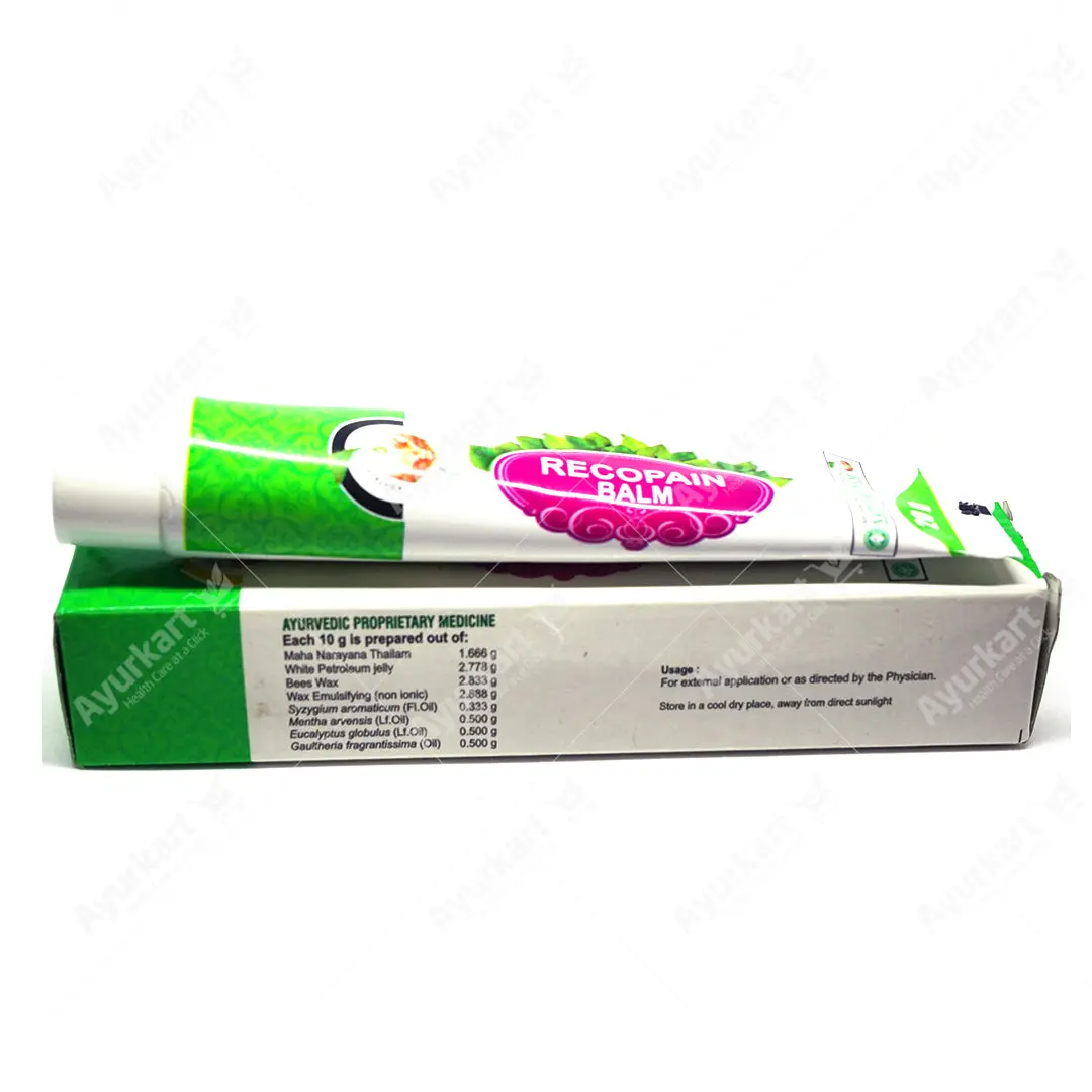 Recopain Balm - Vaidyaratnam.- 20g - Image 3