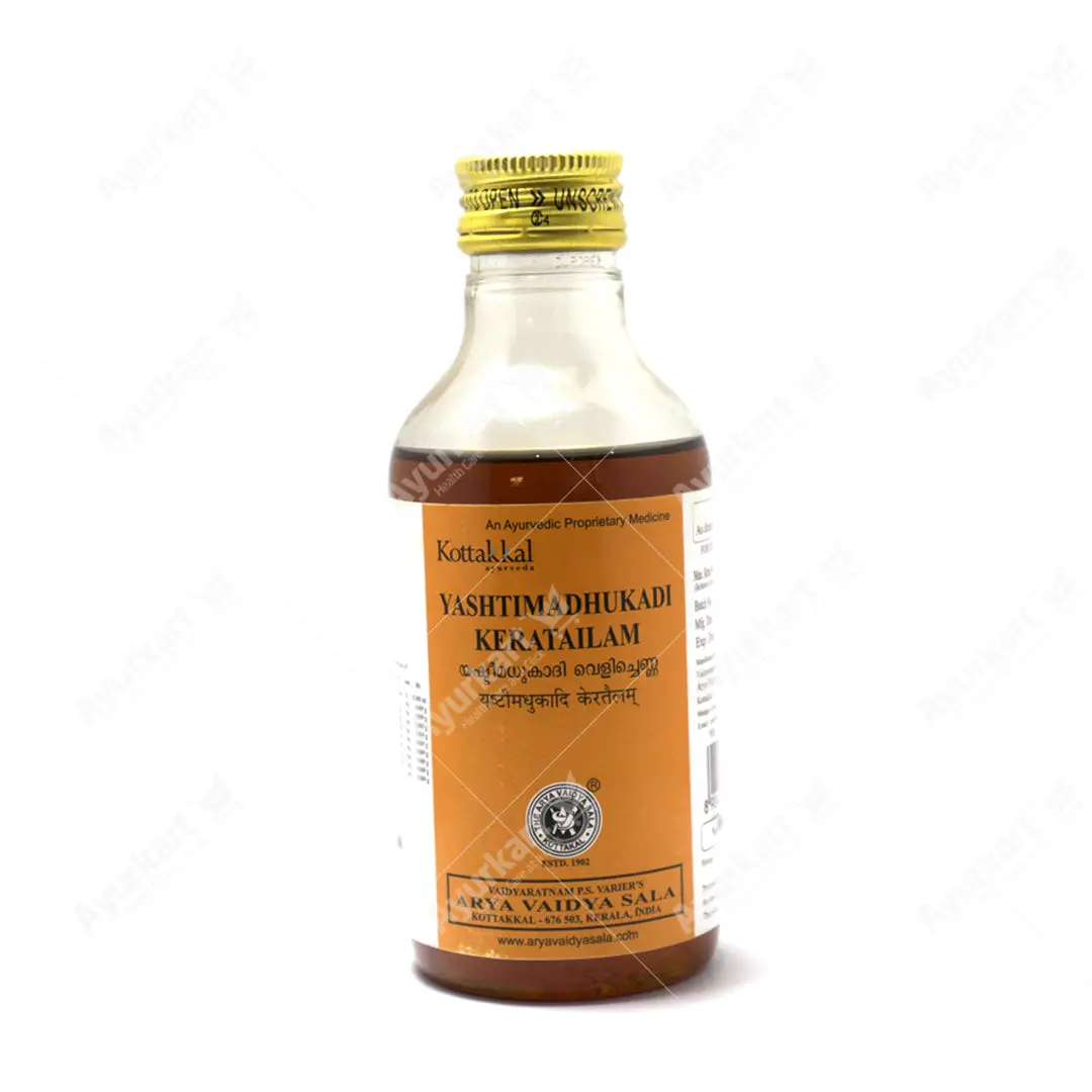 Yashtimadhukadi Kera Tailam - 200ML- Kottakkal Ayurveda